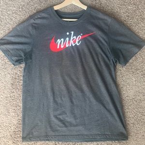 Nike throwback logo tee